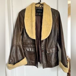 Vintage leather jacket